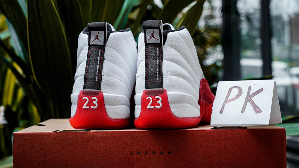 PK GOD Jordan 12 Retro Cherry RETAIL MATERIALS READY TO SHIP